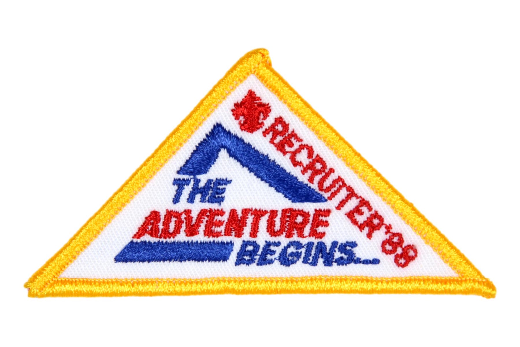 Recruiter Patch 1988 The Adventure Begins