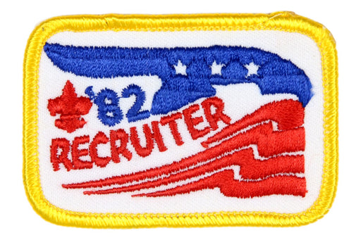 Recruiter Patch 1982