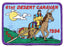 San Gabriel Valley Patch 61st Desert Caravan 1994 Blue Border