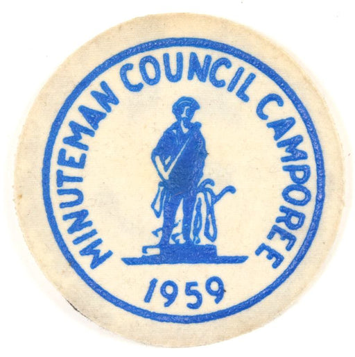 1959 Minuteman Council Camporee Patch