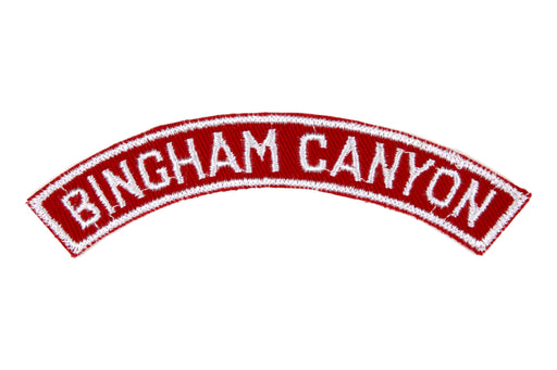 Bingham Canyon Red and White City Strip