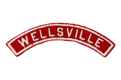 Wellsville Red and White City Strip