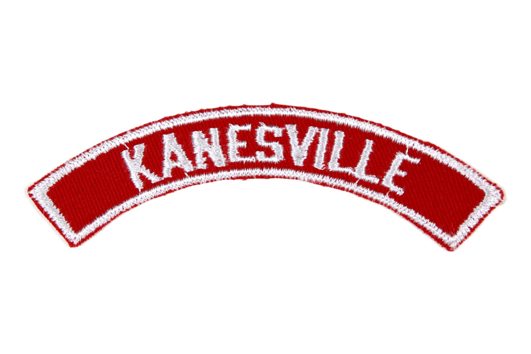 Kanesville Red and White City Strip