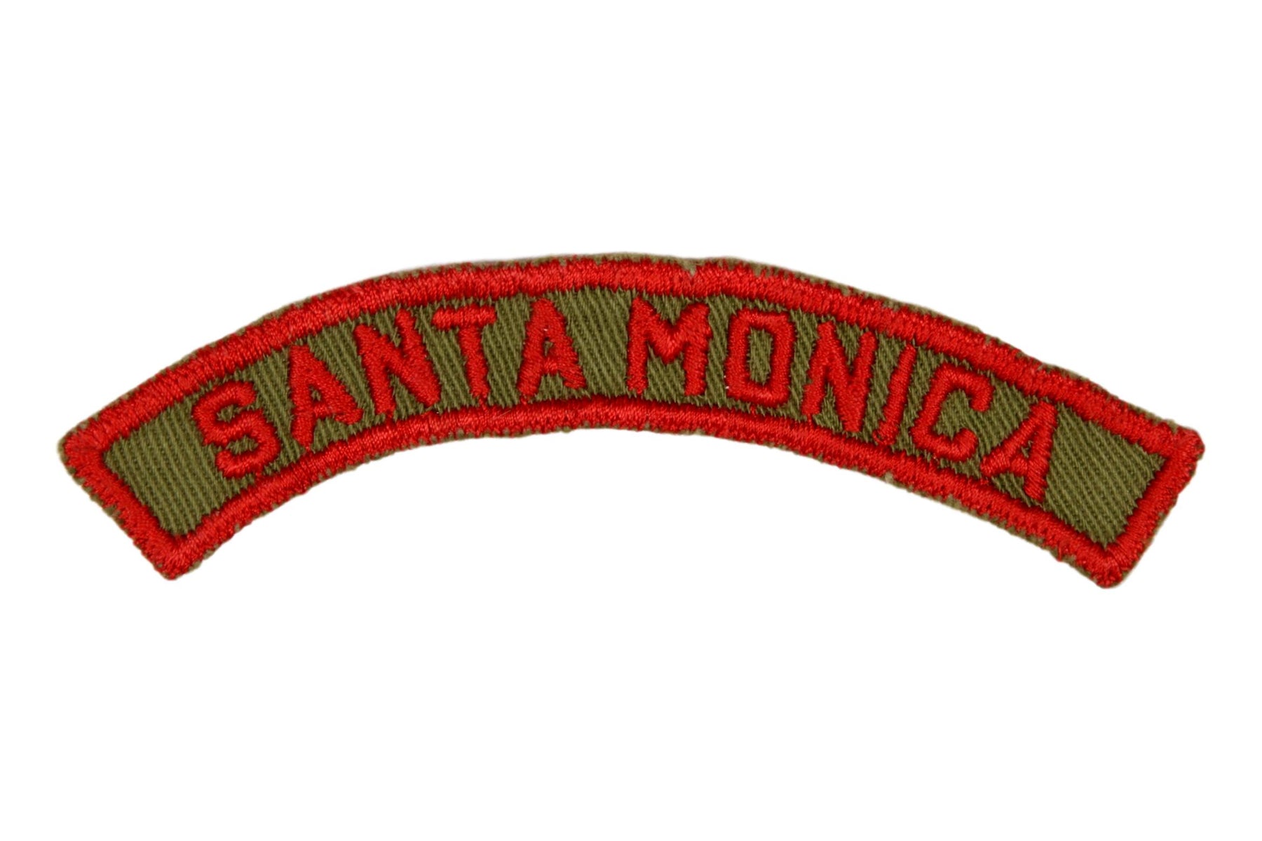 Santa Monica Khaki and Red City Strip