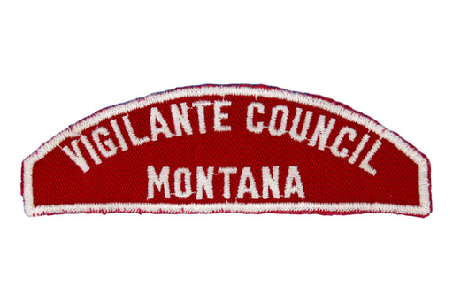 Vigilante Council Red and White Council Strip