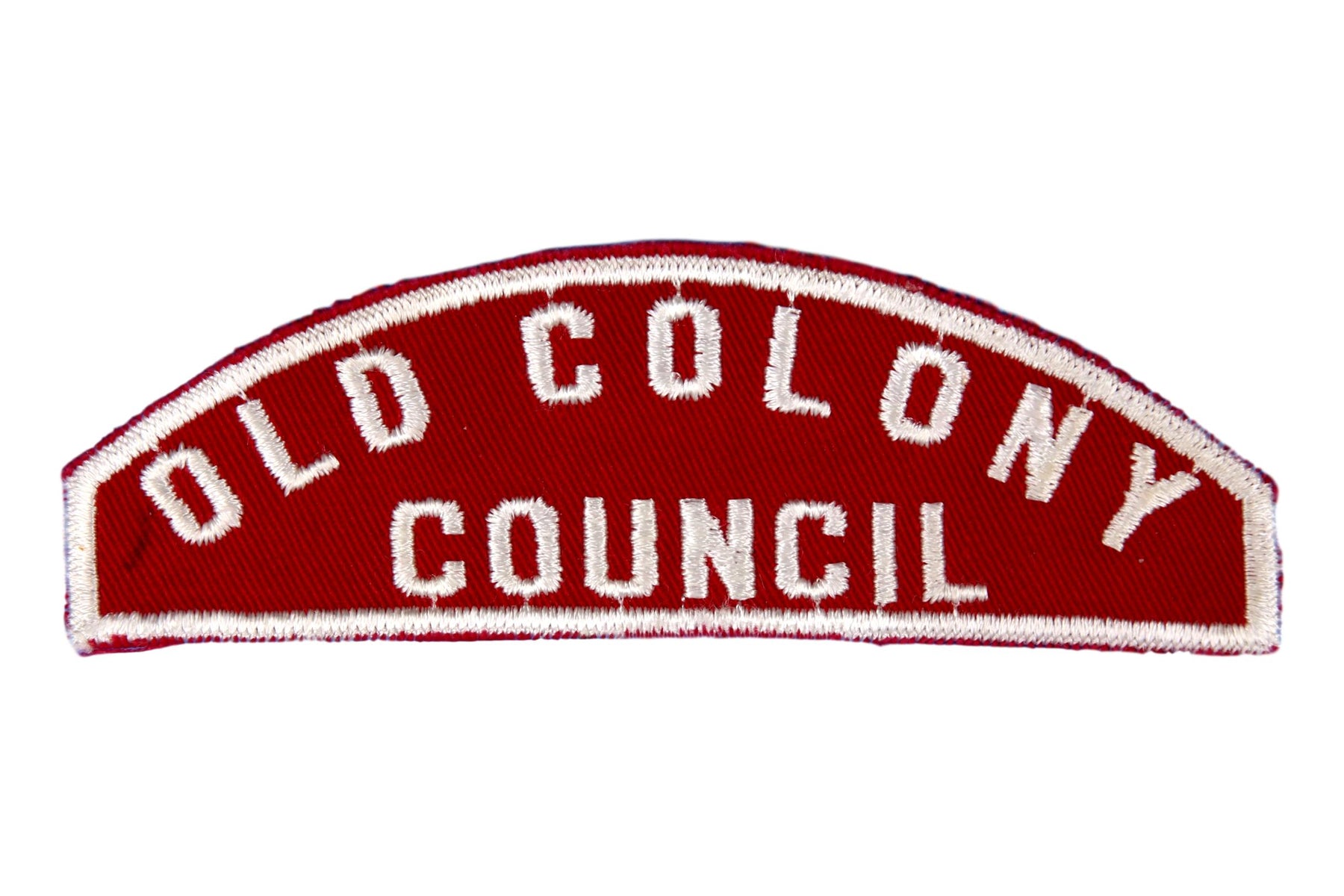 Old Colony Red and White Council Strip
