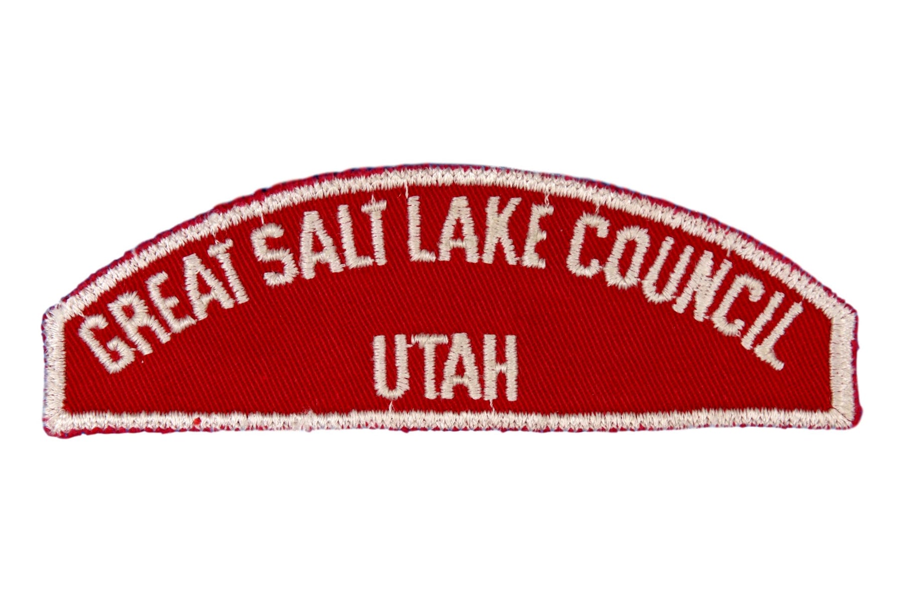 Great Salt Lake Red and White Council Strip
