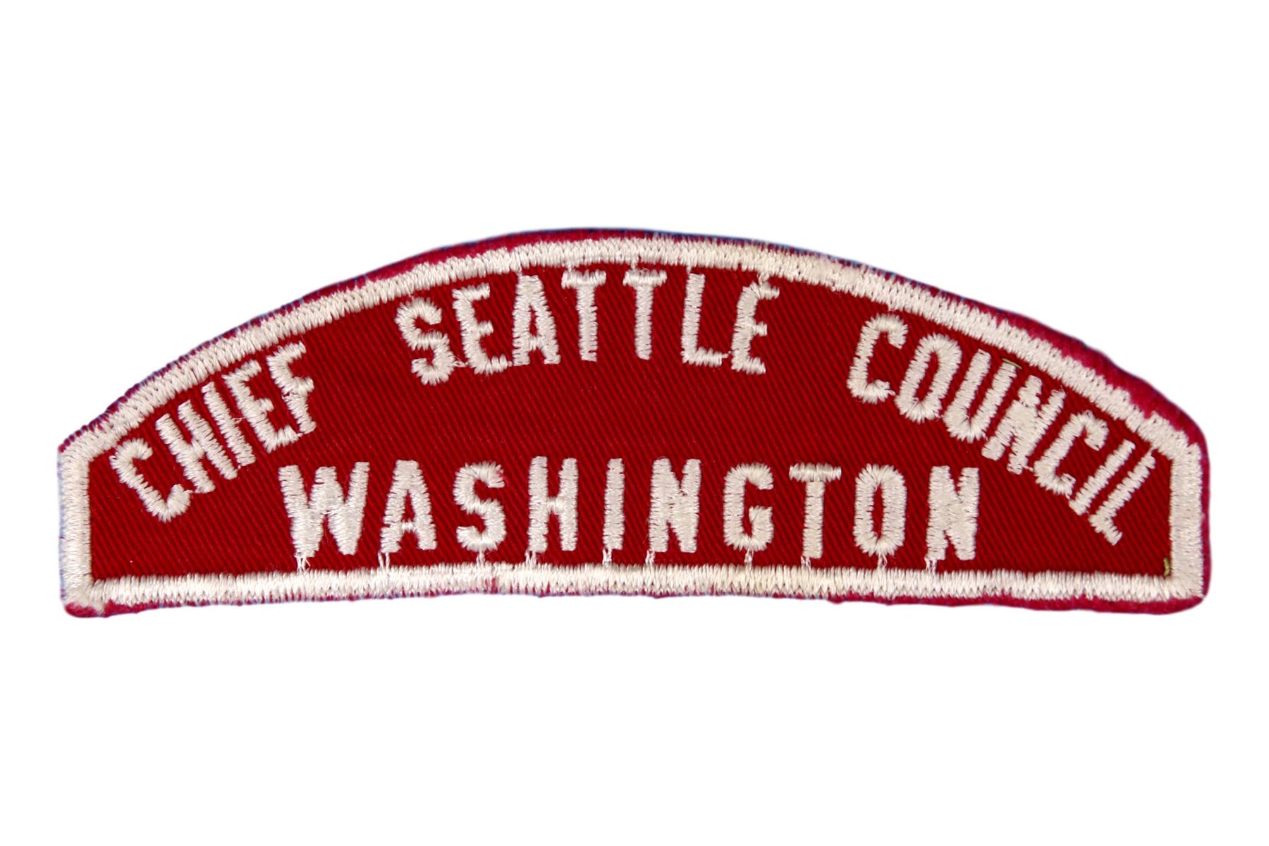 Chief Seattle Red and White Council Strip