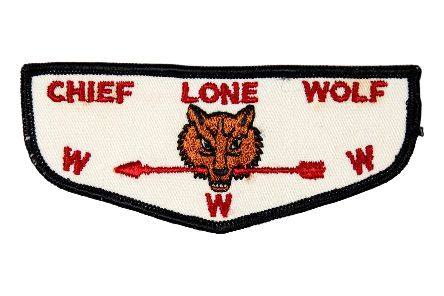 Lodge 341 Chief Lone Wolf Flap F-2c