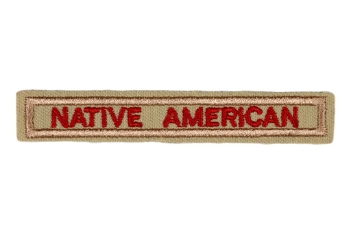 Native American Interpreter Strip Tan