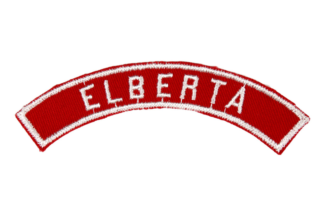Elberta Red and White City Strip
