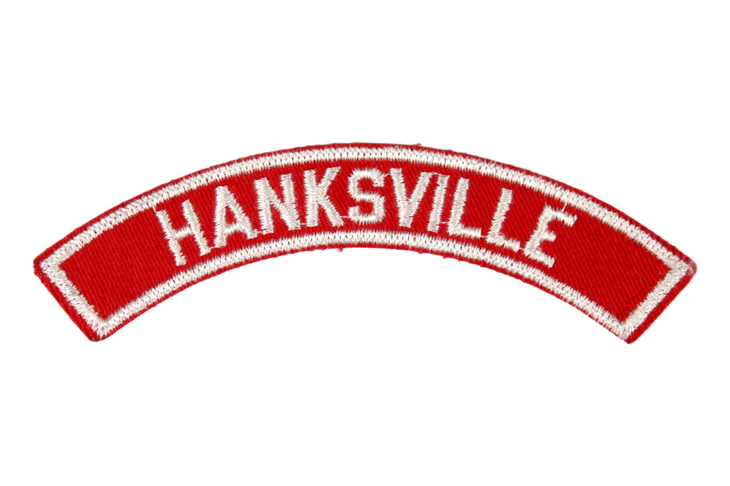 Hanksville Red and White City Strip