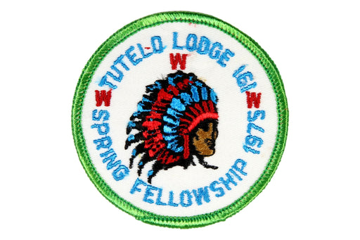 Lodge 161 Tutelo Patch eR1975-1