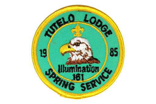 Lodge 161 Tutelo Patch eR1985-2