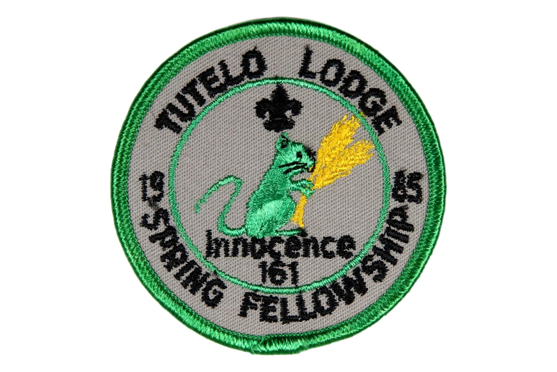 Lodge 161 Tutelo Patch eR1985-1