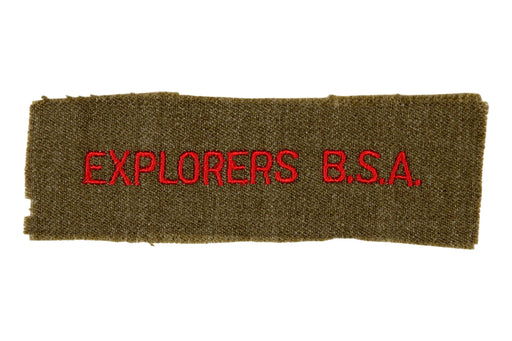 Explorers B.S.A. Shirt Strip Gaberdine