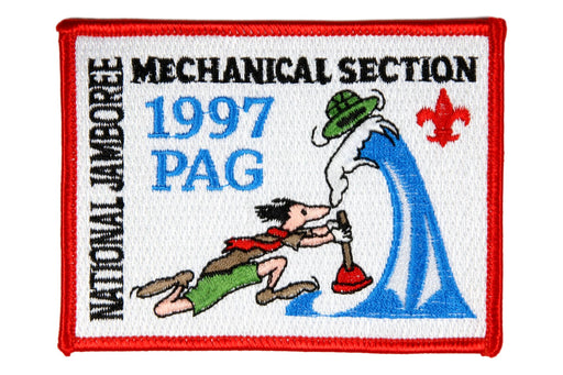 1997 NJ Mechanical Section Staff Patch