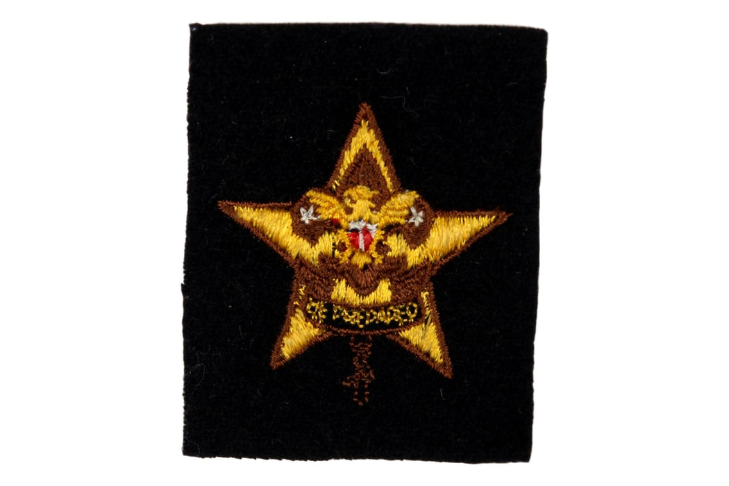 Star Rank Patch 1930s Type 9C Sea Scout