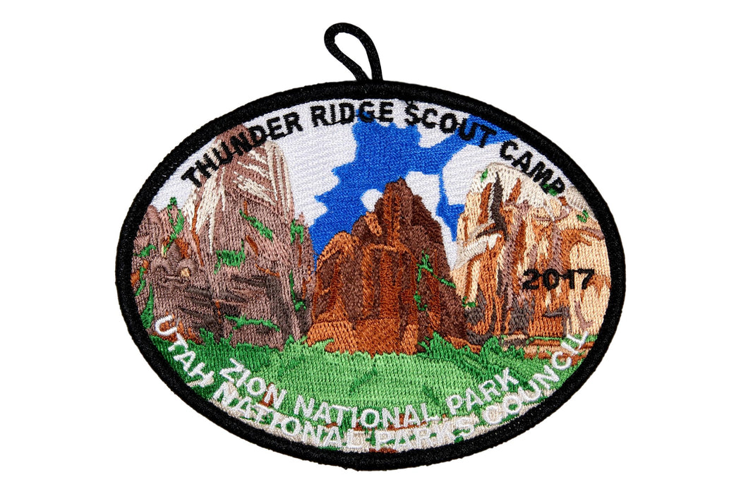Thunder Ridge Scout Camp Patch 2017