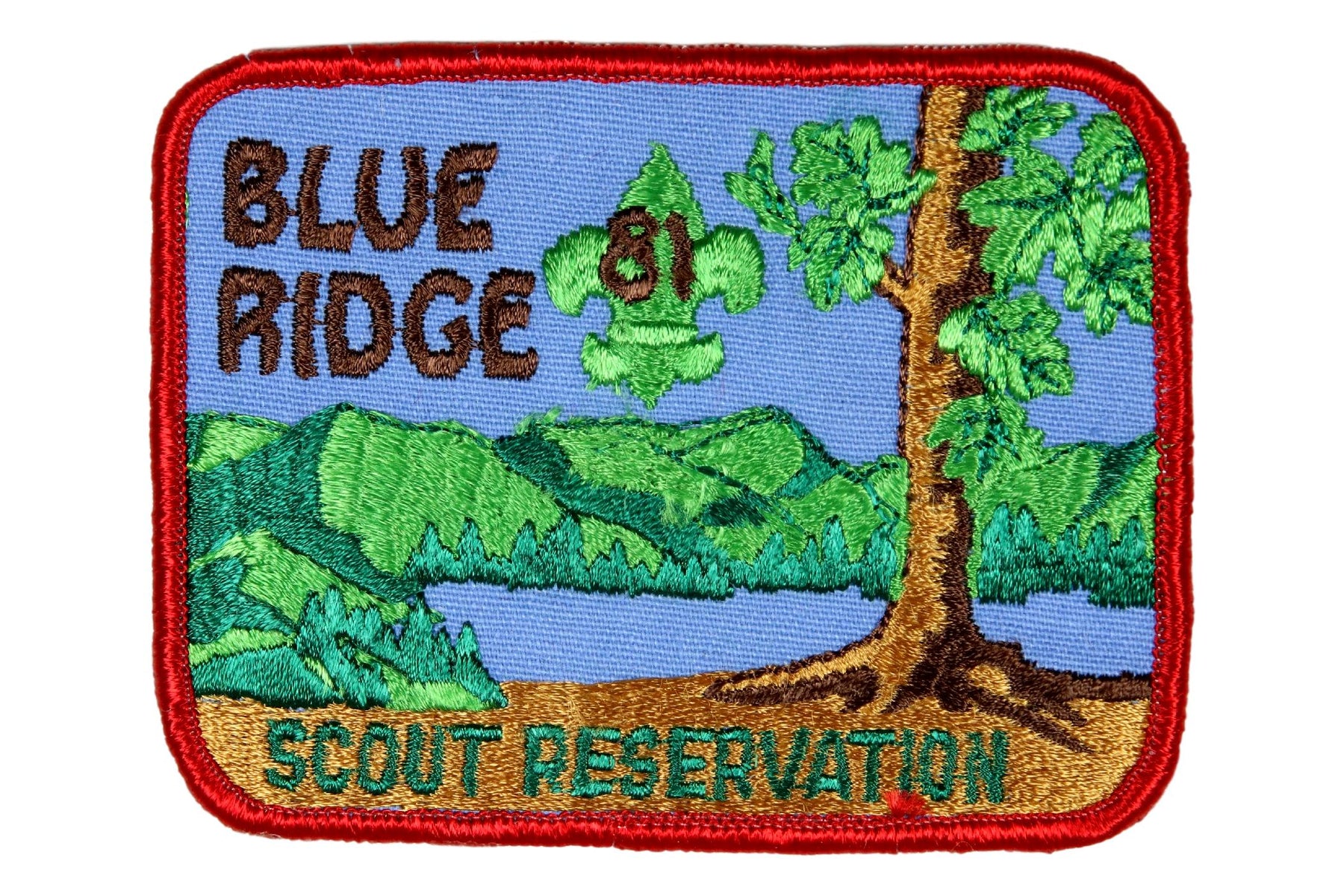 1981 Blue Ridge Scout Reservation Patch