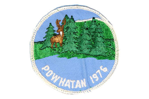 1976 Powhatan Camp Patch
