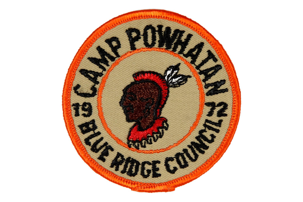 1973 Powhatan Camp Patch