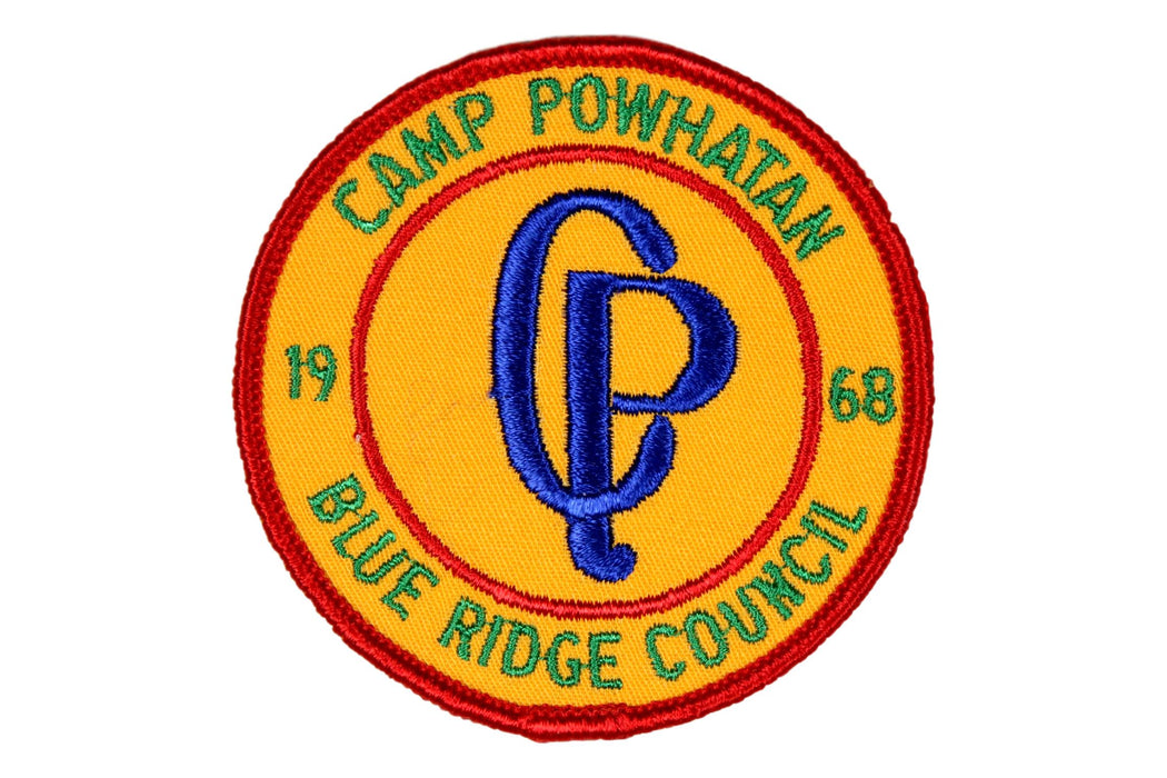 1968 Powhatan Camp Patch