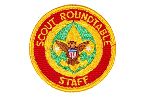 Scout Roundtable Commissioner Staff Patch