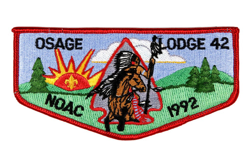 Lodge 42 Osage Flap S-9