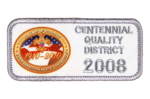 2008 Centennial Quality District Patch