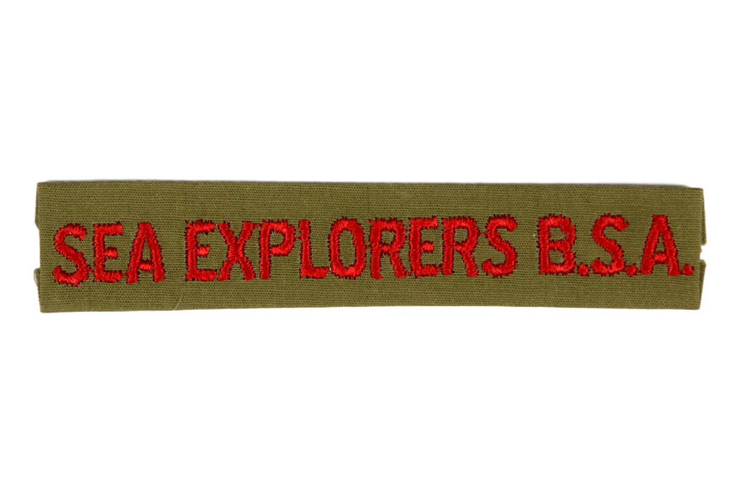 Sea Explorers B.S.A. Shirt Strip on Khaki