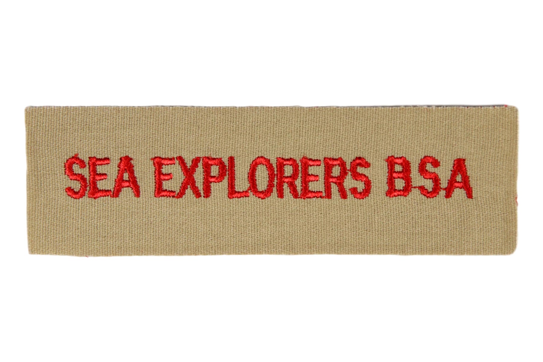 Sea Explorers BSA Shirt Strip on Tan