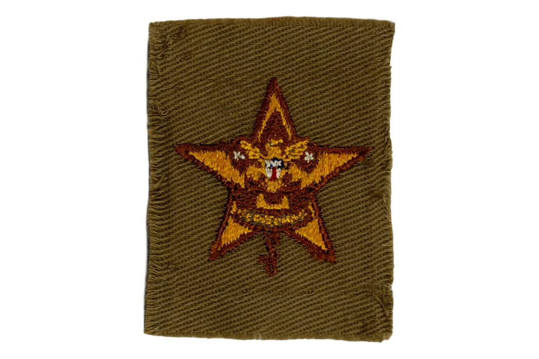 Star Rank Patch 1940s Type 10A
