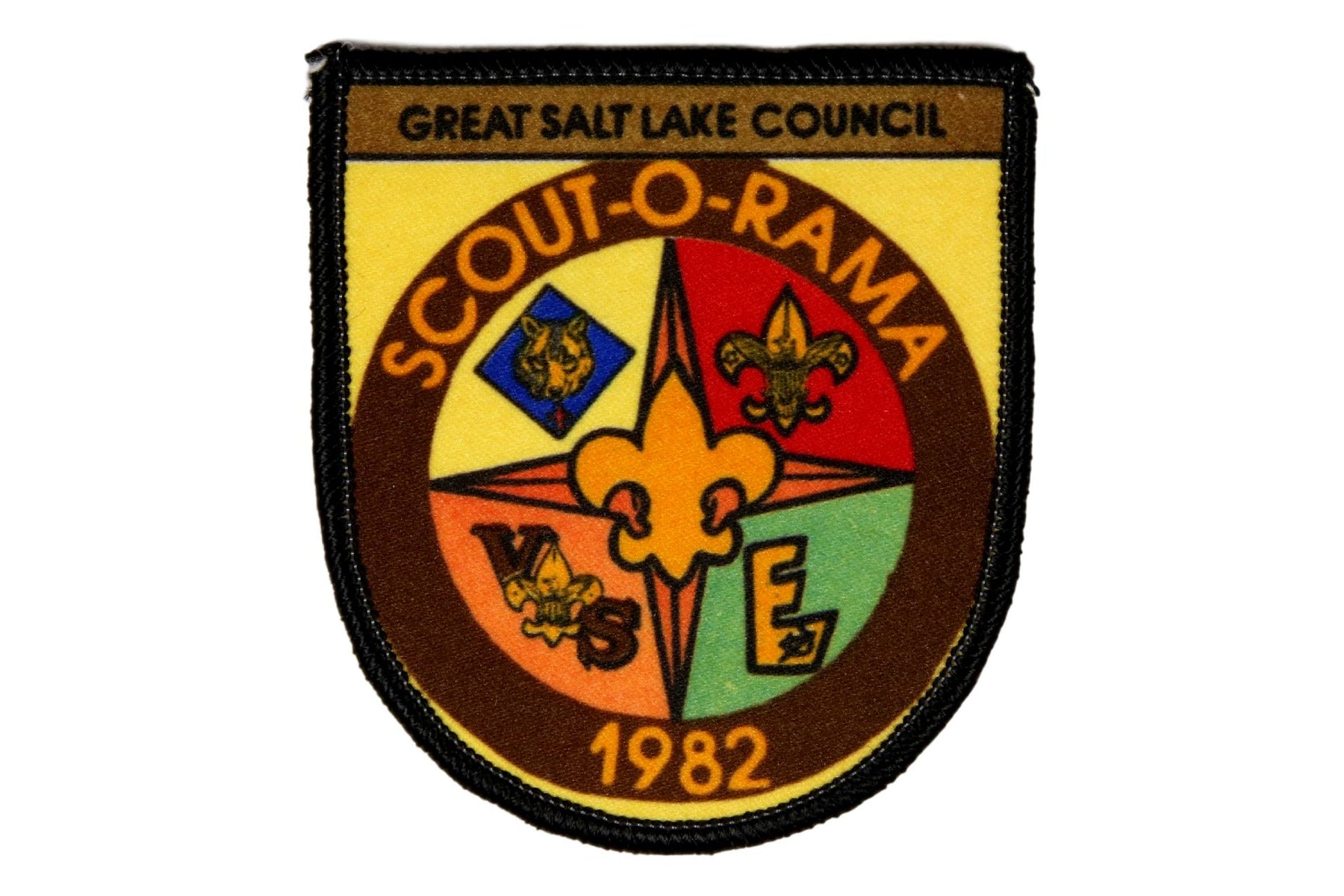 1982 Great Salt Lake Scout O Rama Patch Silk Screened