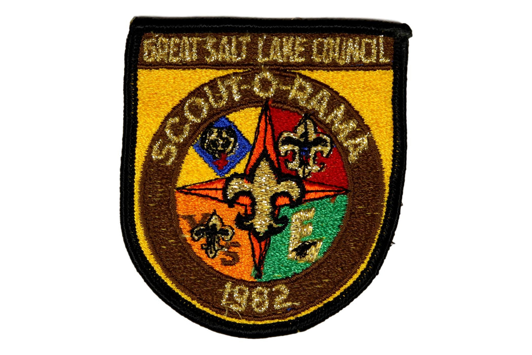 1982 Great Salt Lake Scout O Rama Patch Embroidered