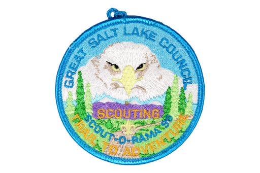 1998 Great Salt Lake Scout O Rama Patch Blue Border