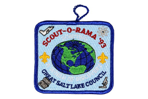 1993 Great Salt Lake Scout O Rama Patch