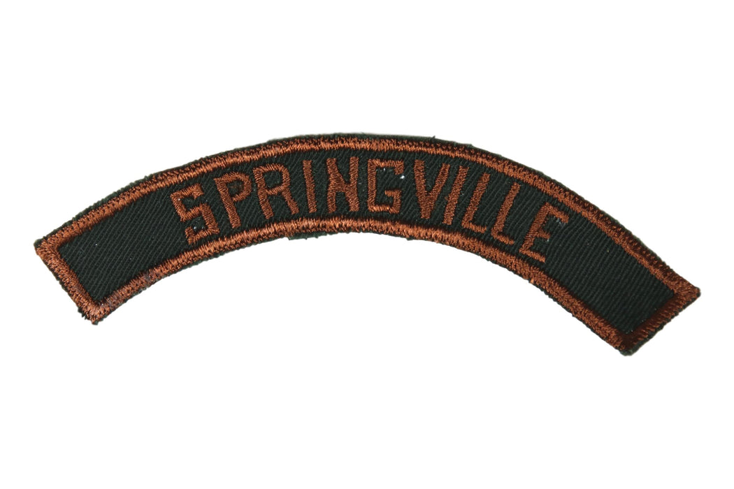 Springville Green and Brown City Strip