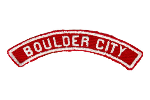 Boulder City Red and White City Strip