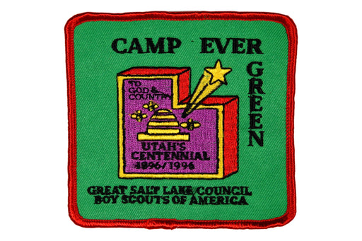 Evergreen Camp Patch 1996