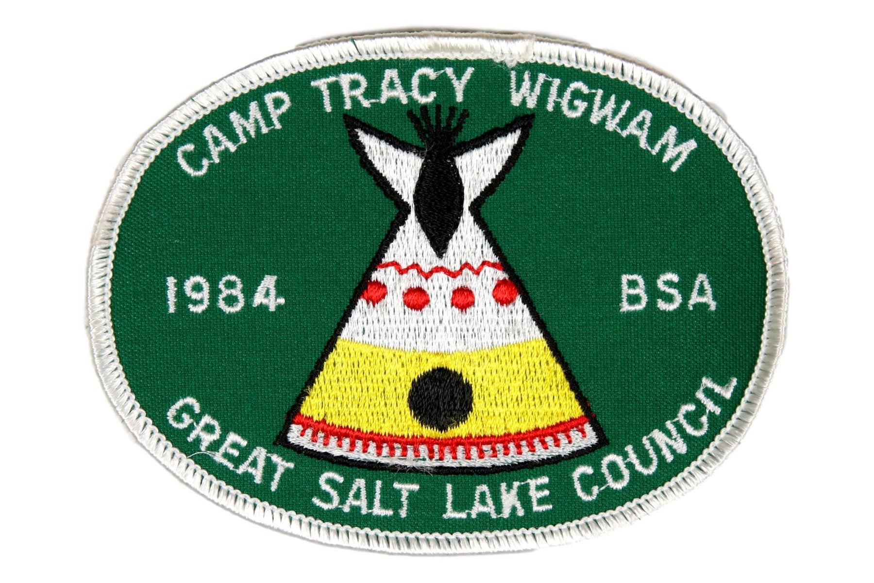 Tracy Wigwam Camp Patch 1984