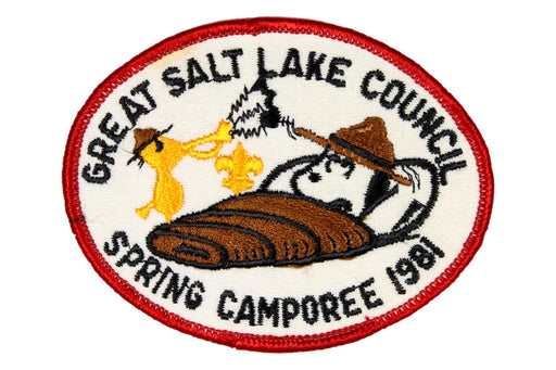 1981 Great Salt Lake Spring Camporee Patch