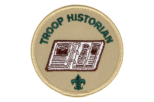 Red Two-Caption Custom Troop Scout Number Patches — Eagle Peak Store