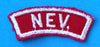 Nevada Red and White State Strip
