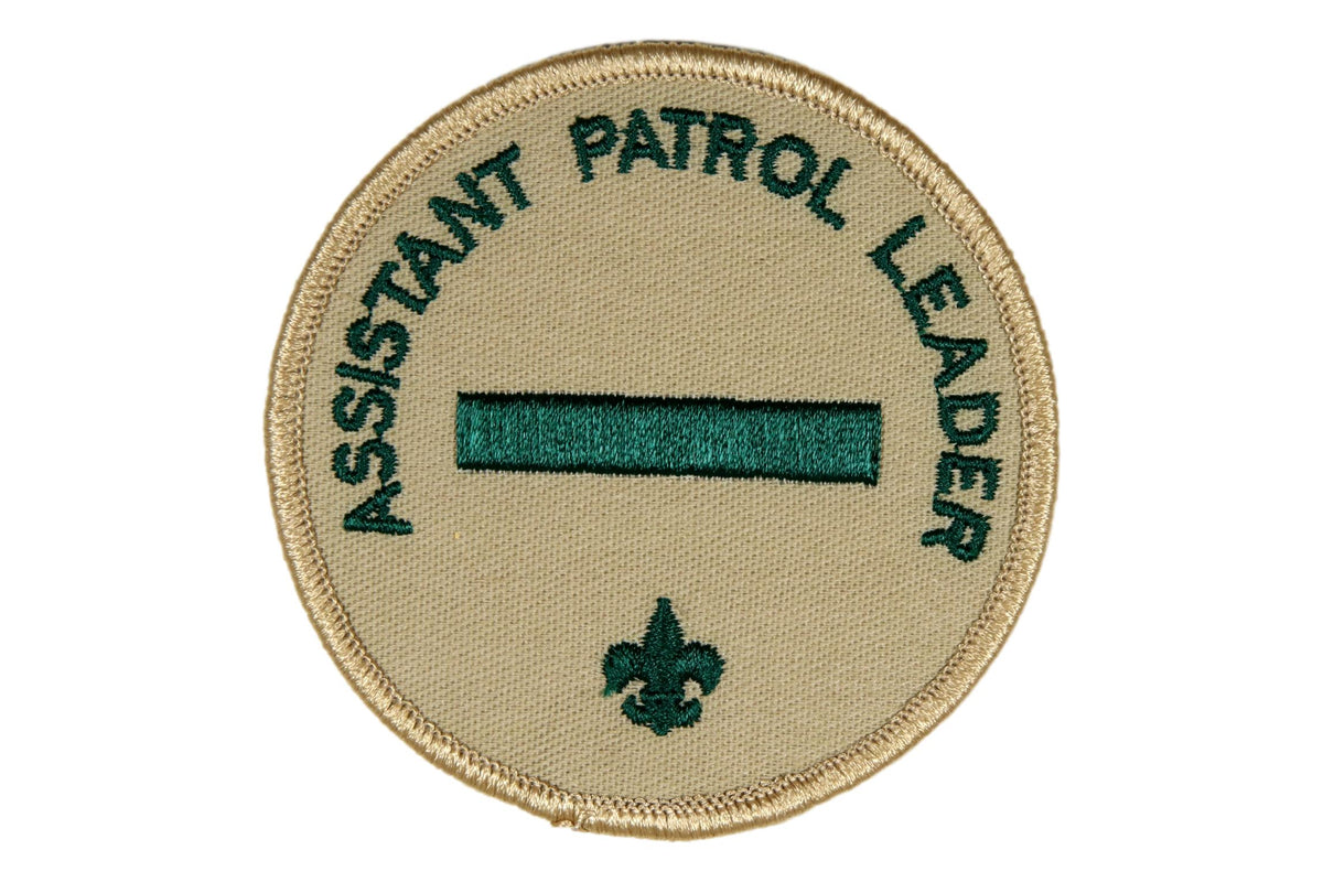 Assistant Commander Patch Assistant Patrol Leader Patch — Eagle Peak Store