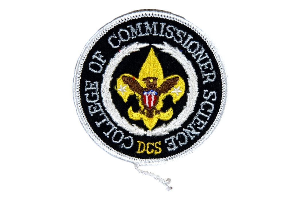 College of Commissioner Science Patch Doctorate Degree