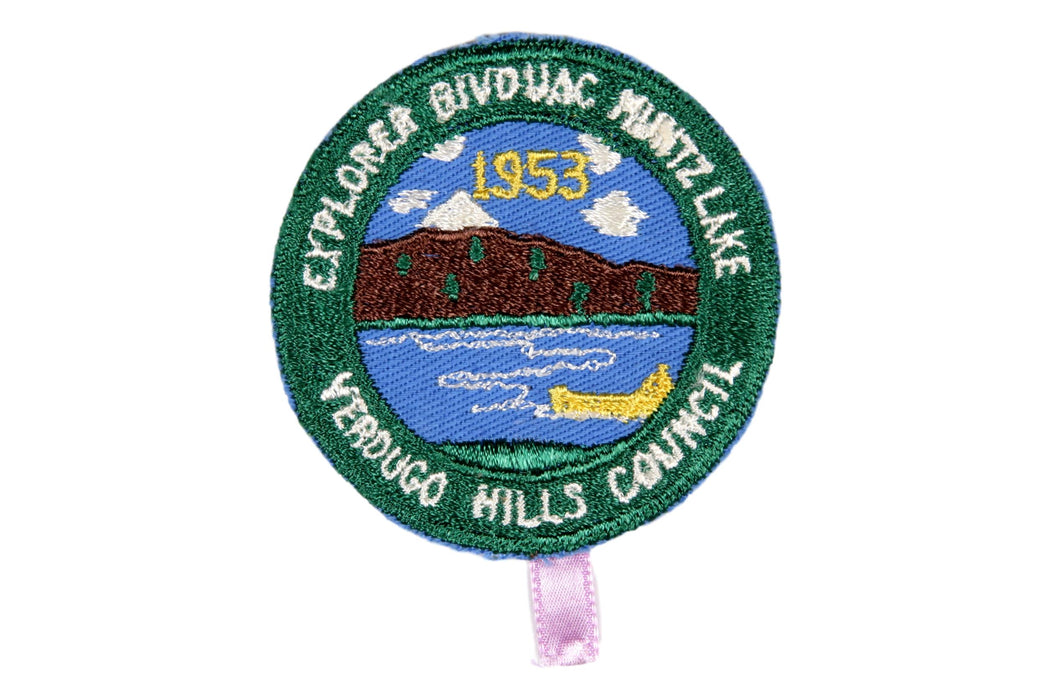 1953 Verdugo Hills Explorer Vivouac Patch