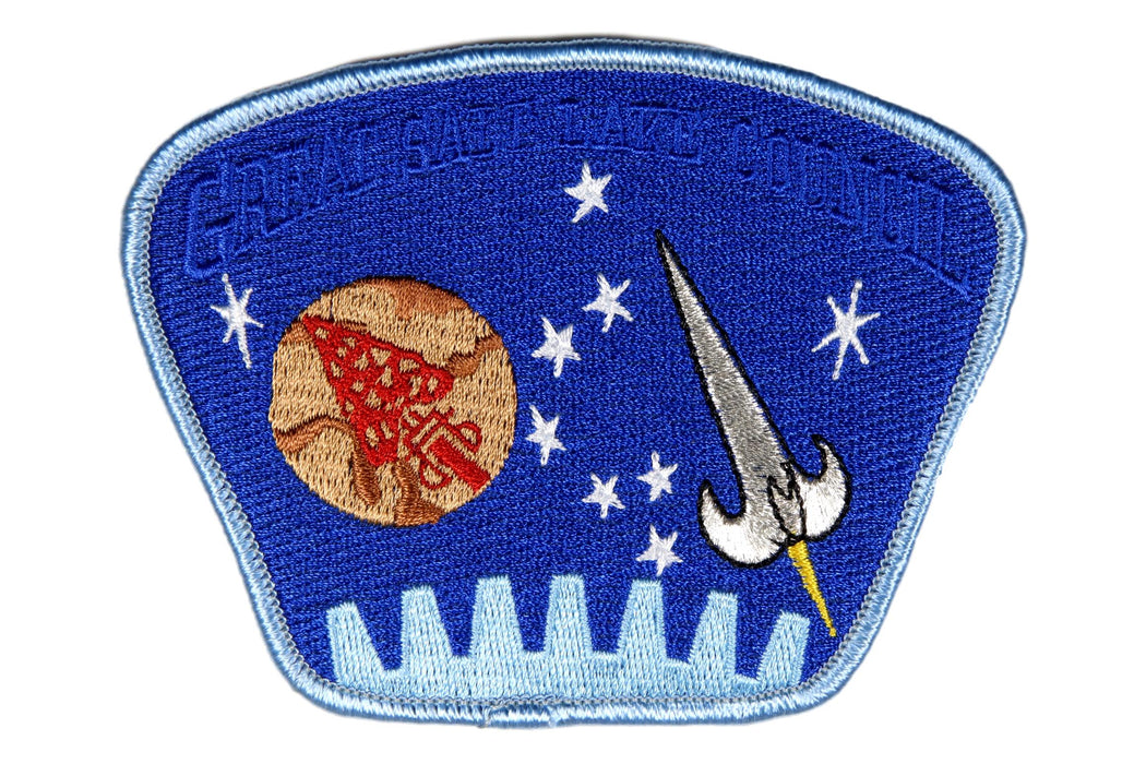 2000 Great Salt Lake Jamboral Patch Spaceship Constellation Order of the Arrow