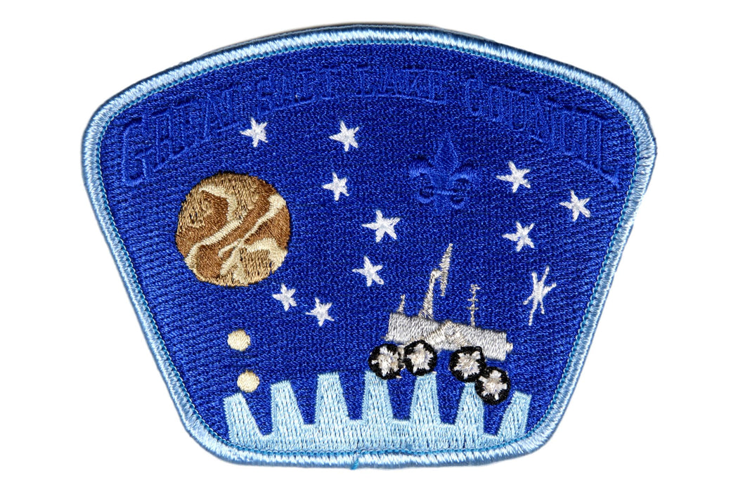 2000 Great Salt Lake Jamboral Patch Lunar Lander Constellation