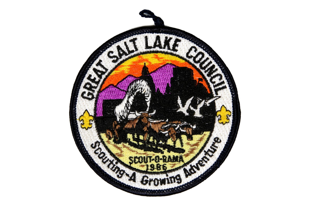 1986 Great Salt Lake Scout O Rama Patch